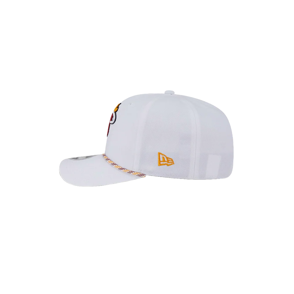 New Era Miami HEAT Flame Rope Snapback - Image 4