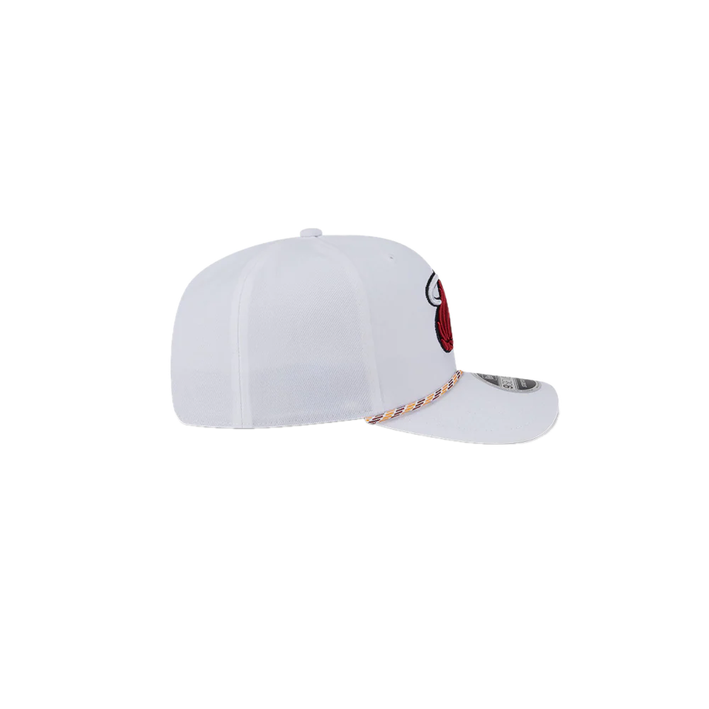 New Era Miami HEAT Flame Rope Snapback - Image 6