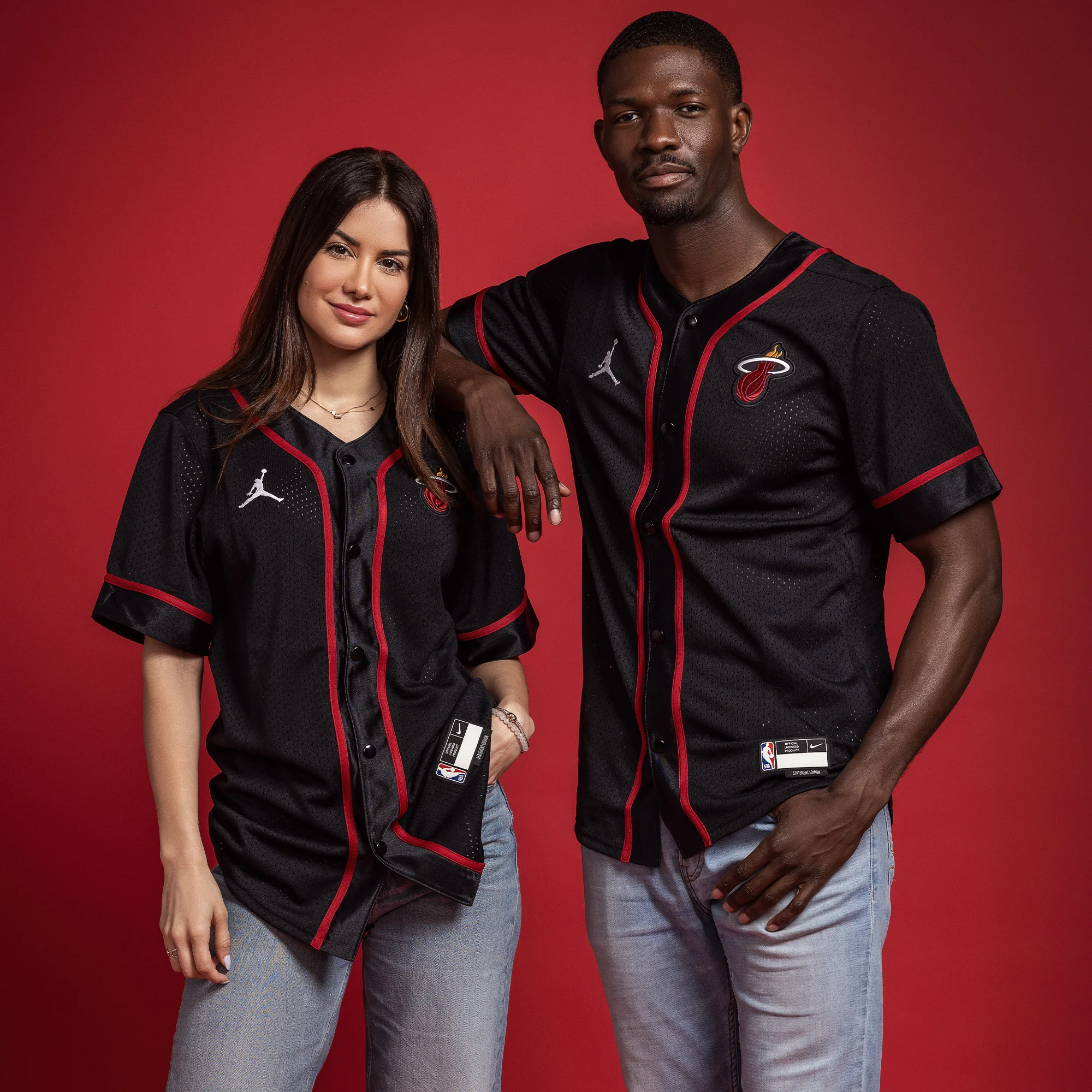 Jordan Brand Miami HEAT Baseball Jersey
