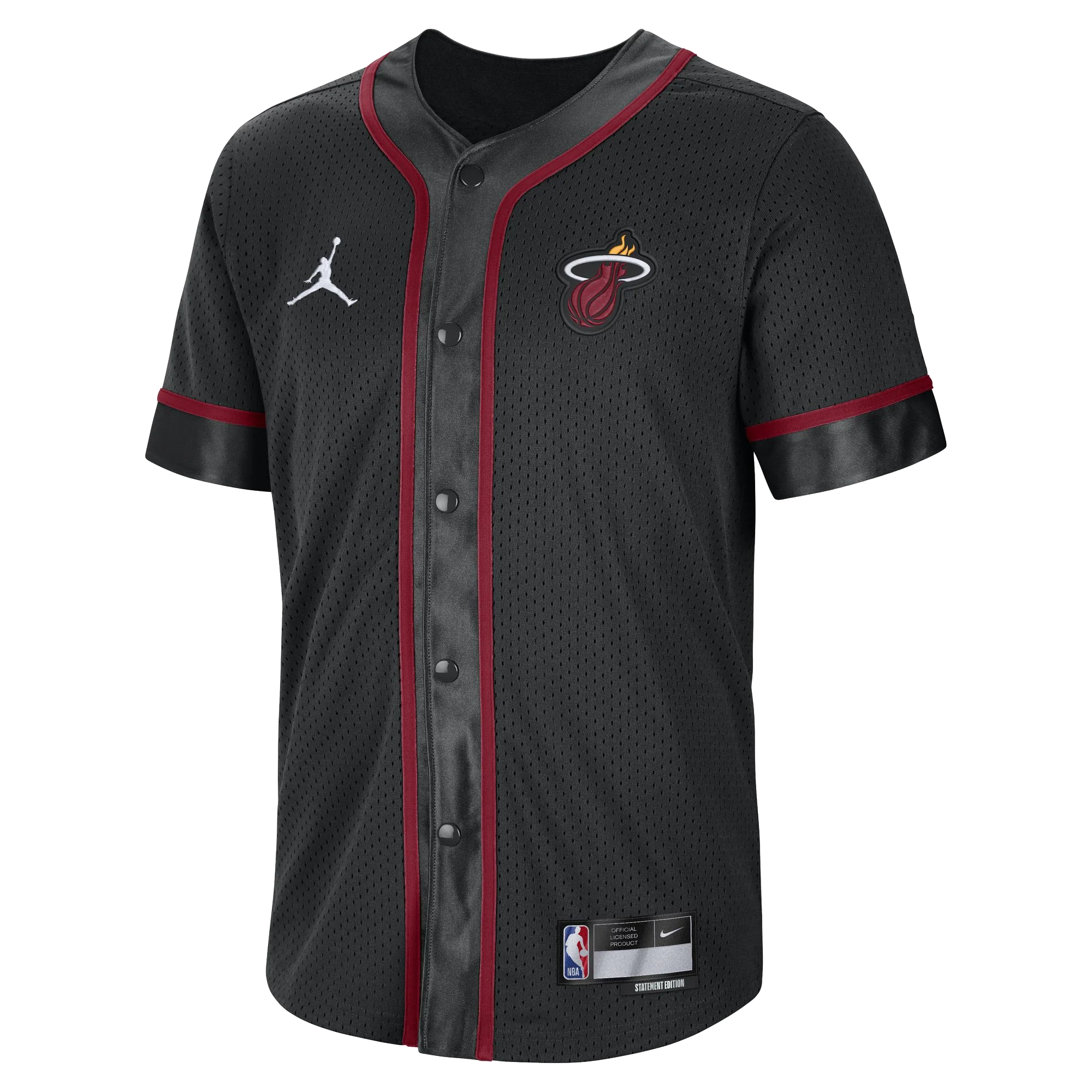 Jordan Brand Miami HEAT Baseball Jersey - Image 4