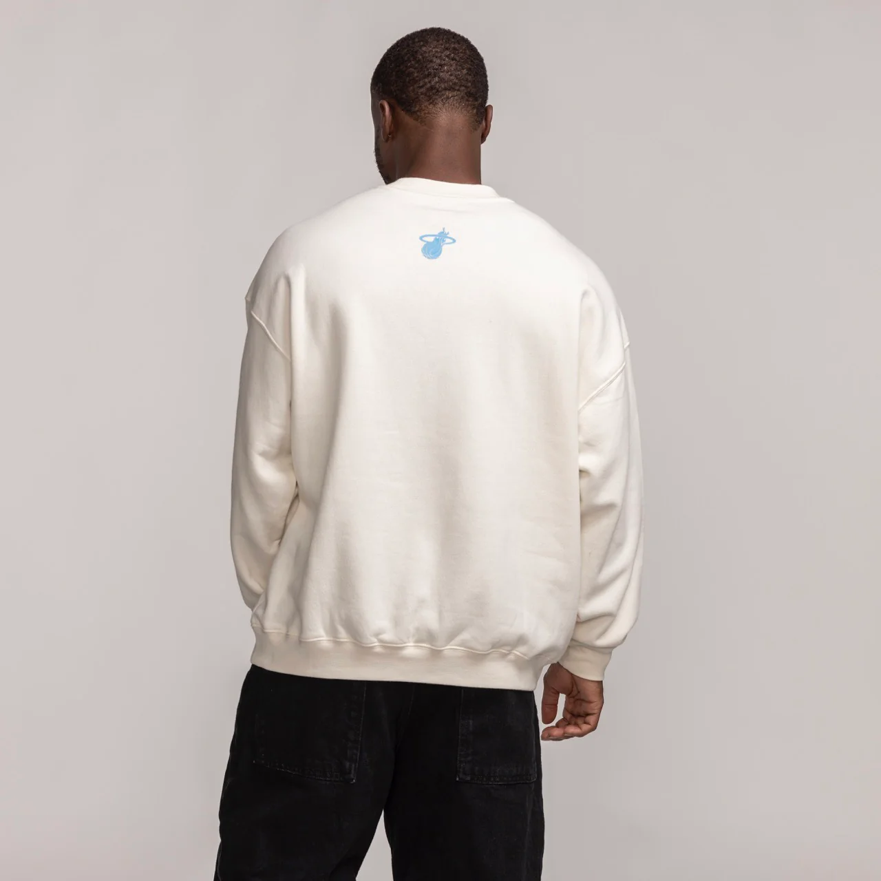 Court Culture Original Vice "HEAT Basketball" Unisex Ivory Crewneck - Image 2