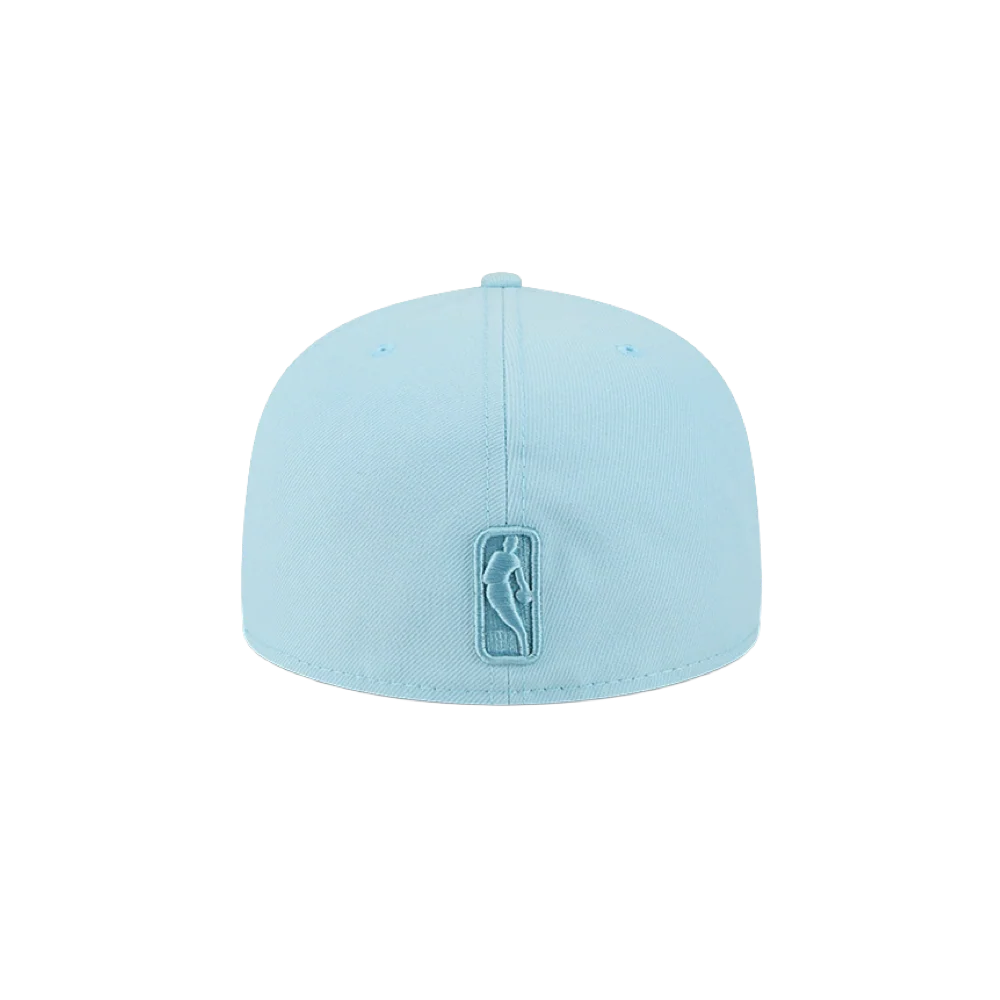 New Era Miami HEAT Light Blue Color Pack Fitted Hat - Image 2