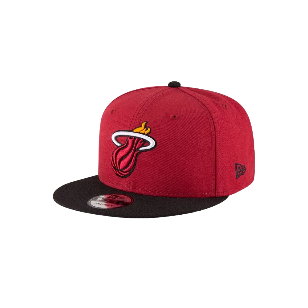 New Era Miami HEAT Red Logo Snapback - Image 3