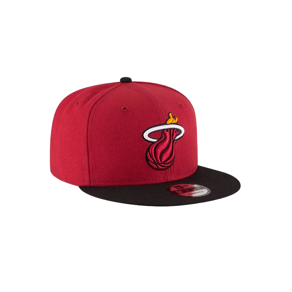 New Era Miami HEAT Red Logo Snapback - Image 5
