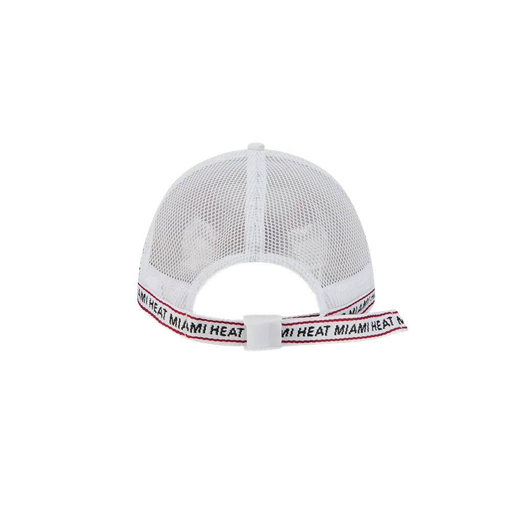 New Era Miami HEAT Logo Adjustable Trucker - Image 2