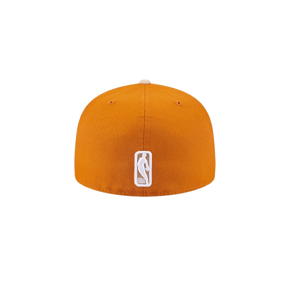 New Era Miami HEAT Brown 2-Tone Fitted Hat - Image 2