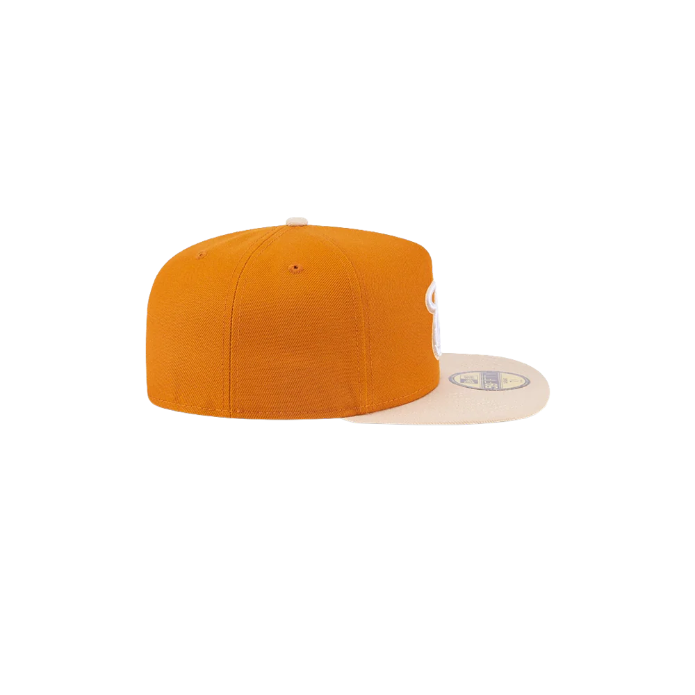New Era Miami HEAT Brown 2-Tone Fitted Hat - Image 6