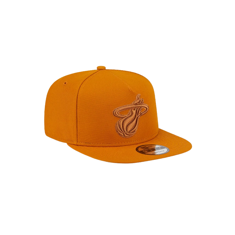 New Era Miami HEAT Brown Snapback - Image 5