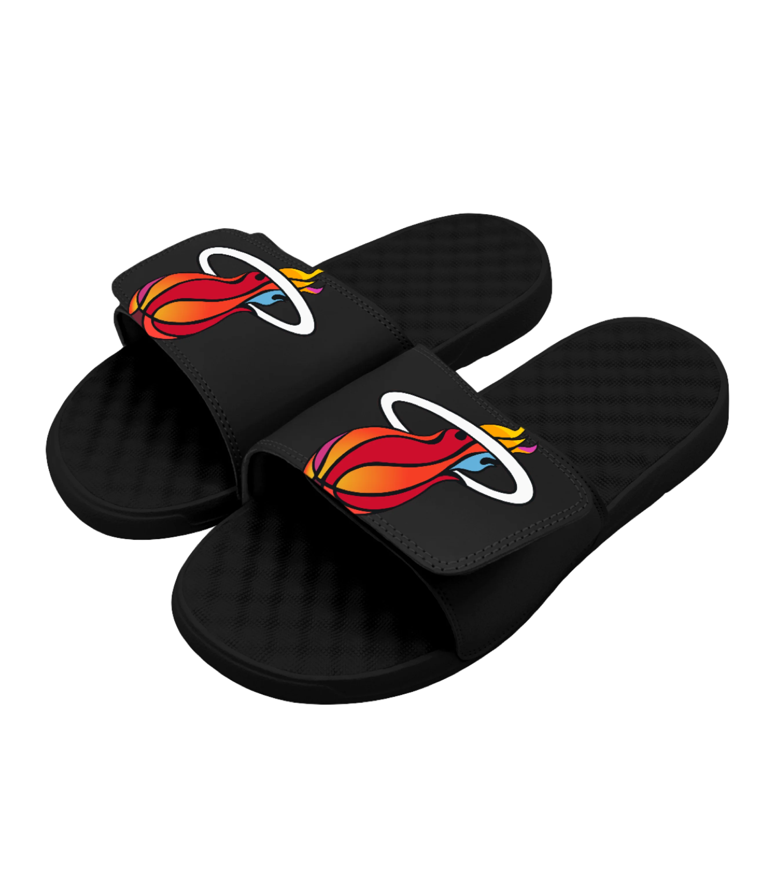 ISlide Miami HEAT Mashup Logo Sandals - Image 2