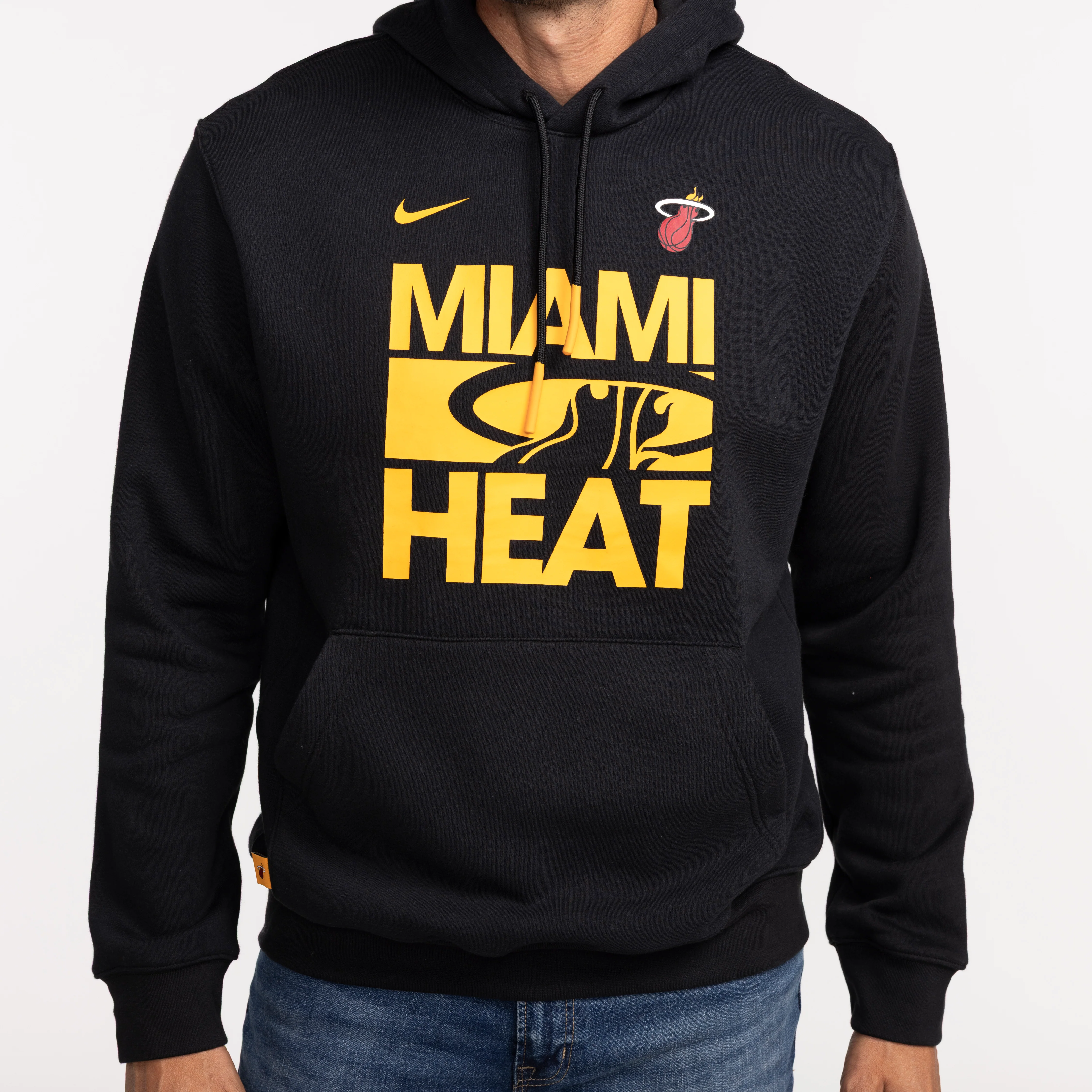 Nike Miami HEAT Club Wordmark Pullover Hoodie - Image 2