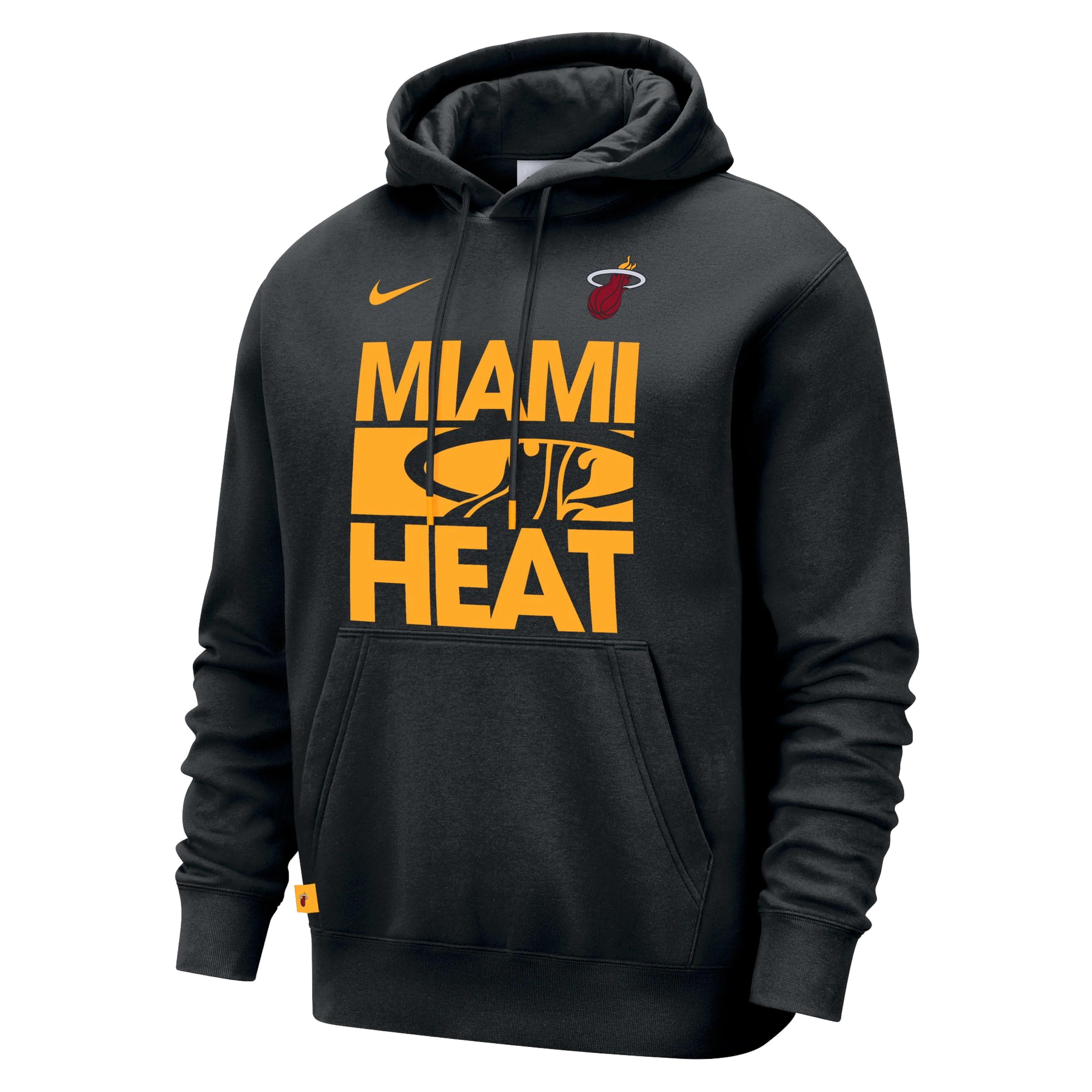 Nike Miami HEAT Club Wordmark Pullover Hoodie - Image 4