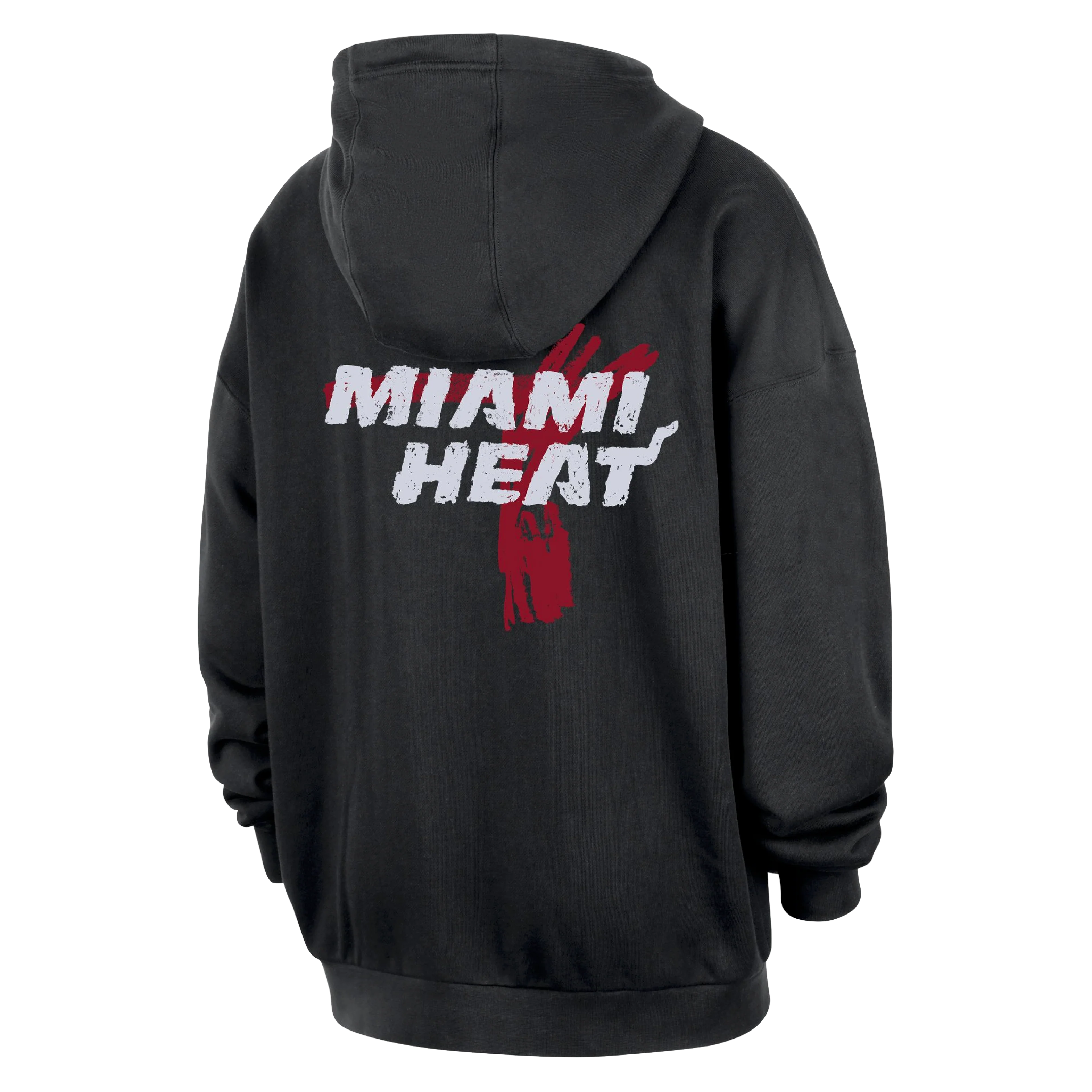 Nike Miami HEAT Club Pullover Black Hoodie - Image 6