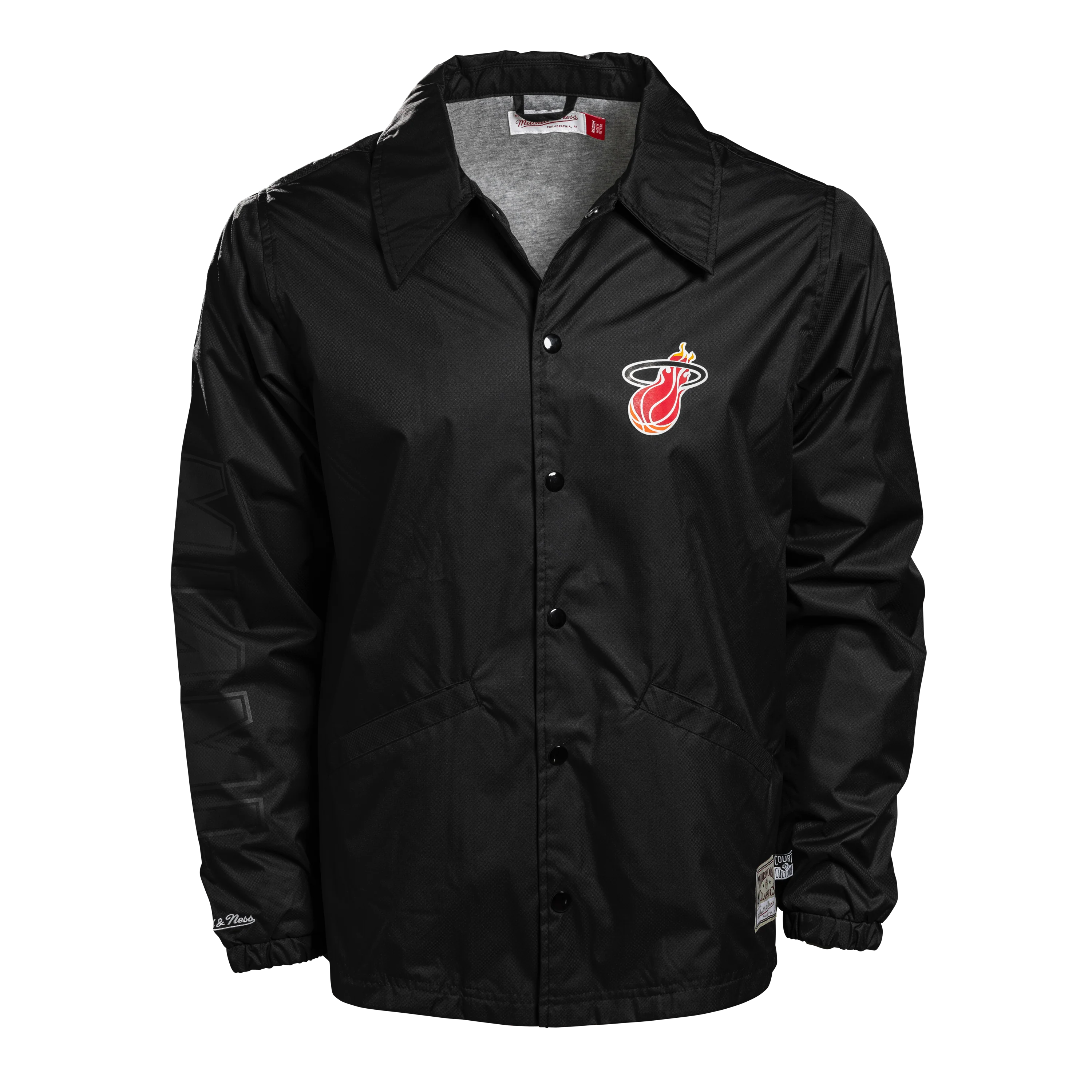 Court Culture x Mitchell & Ness Miami HEAT Coaches Jacket - Image 3