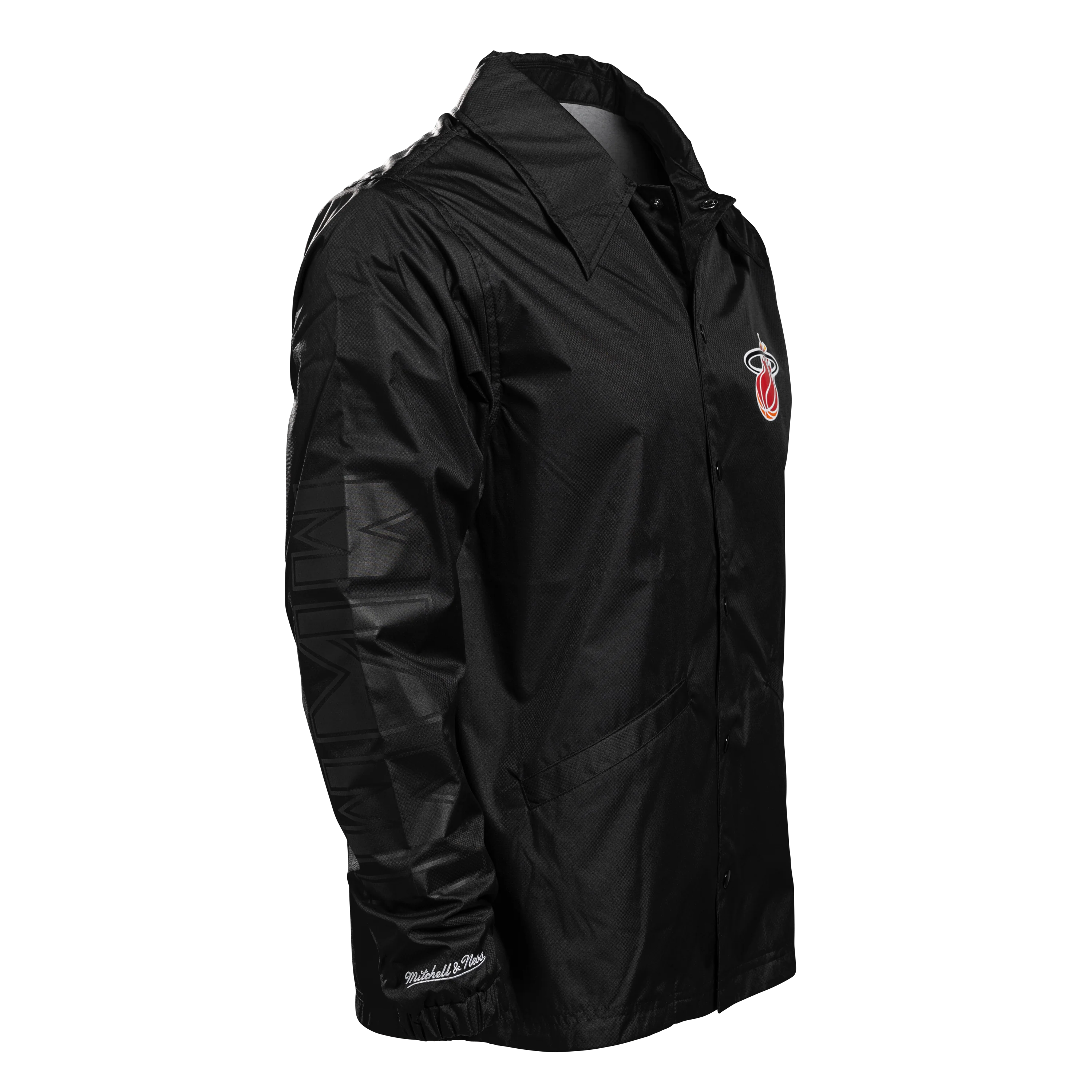 Court Culture x Mitchell & Ness Miami HEAT Coaches Jacket - Image 5