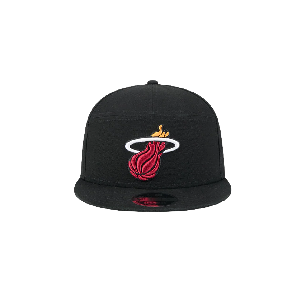 New Era Miami HEAT Cotton Canvas Snapback