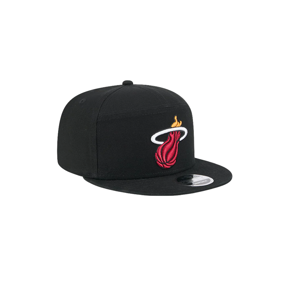New Era Miami HEAT Cotton Canvas Snapback - Image 5