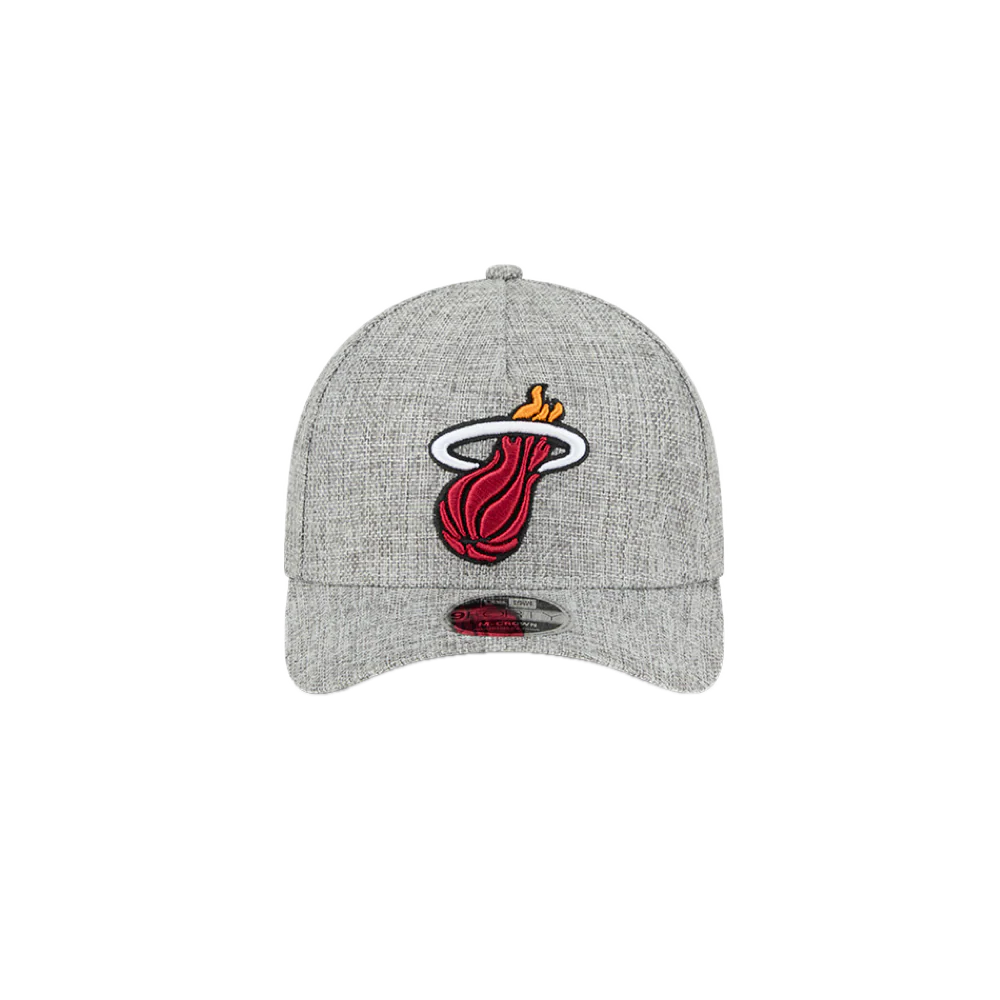 New Era Miami HEAT Grey Wave Snapback