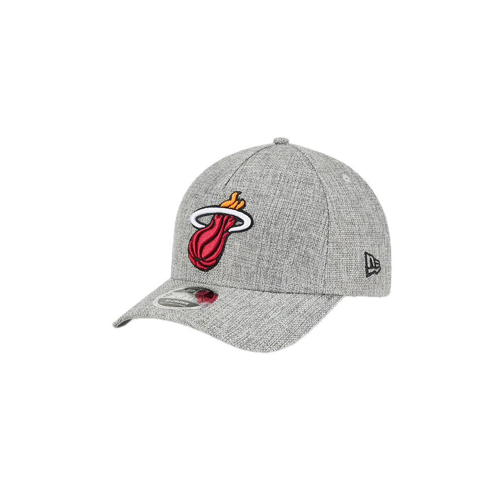 New Era Miami HEAT Grey Wave Snapback - Image 3