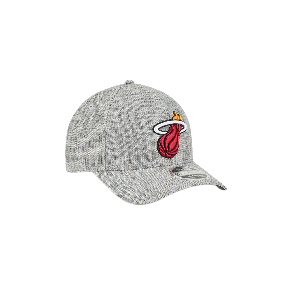 New Era Miami HEAT Grey Wave Snapback - Image 5
