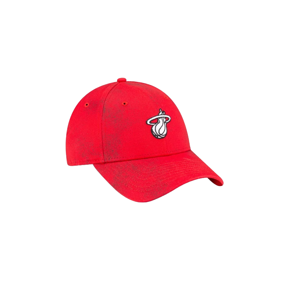 Court Culture HEAT Logo Acid Wash Red Dad Hat - Image 4