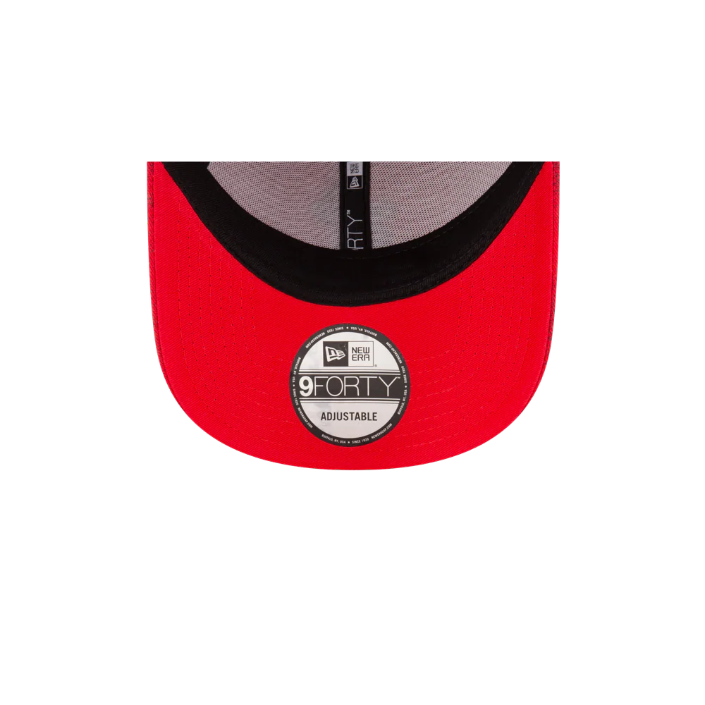 Court Culture HEAT Logo Acid Wash Red Dad Hat - Image 7