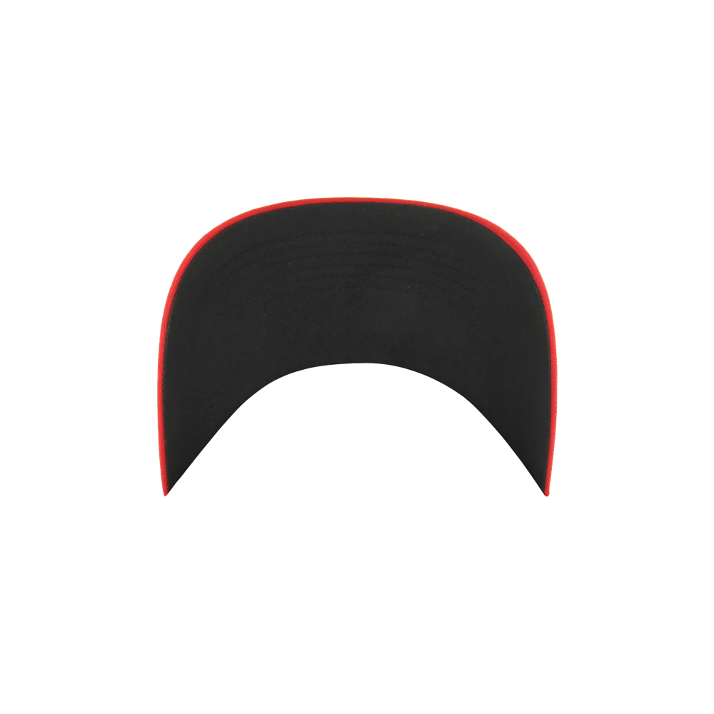 '47 Brand HEAT Culture: Blood Red Wordmark Snapback - Image 5