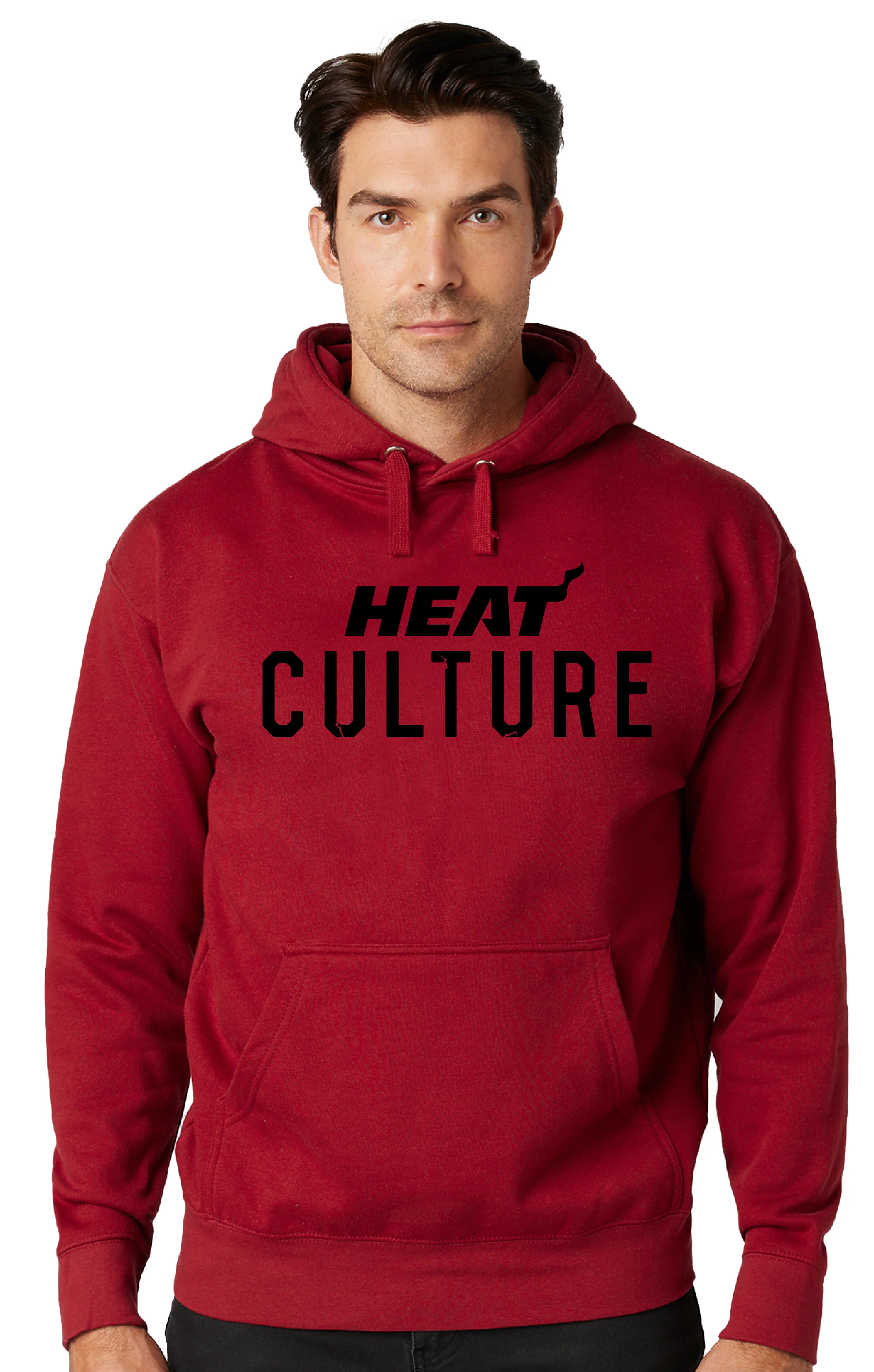 Miami HEAT Culture: Blood Red Hoodie - Image 2