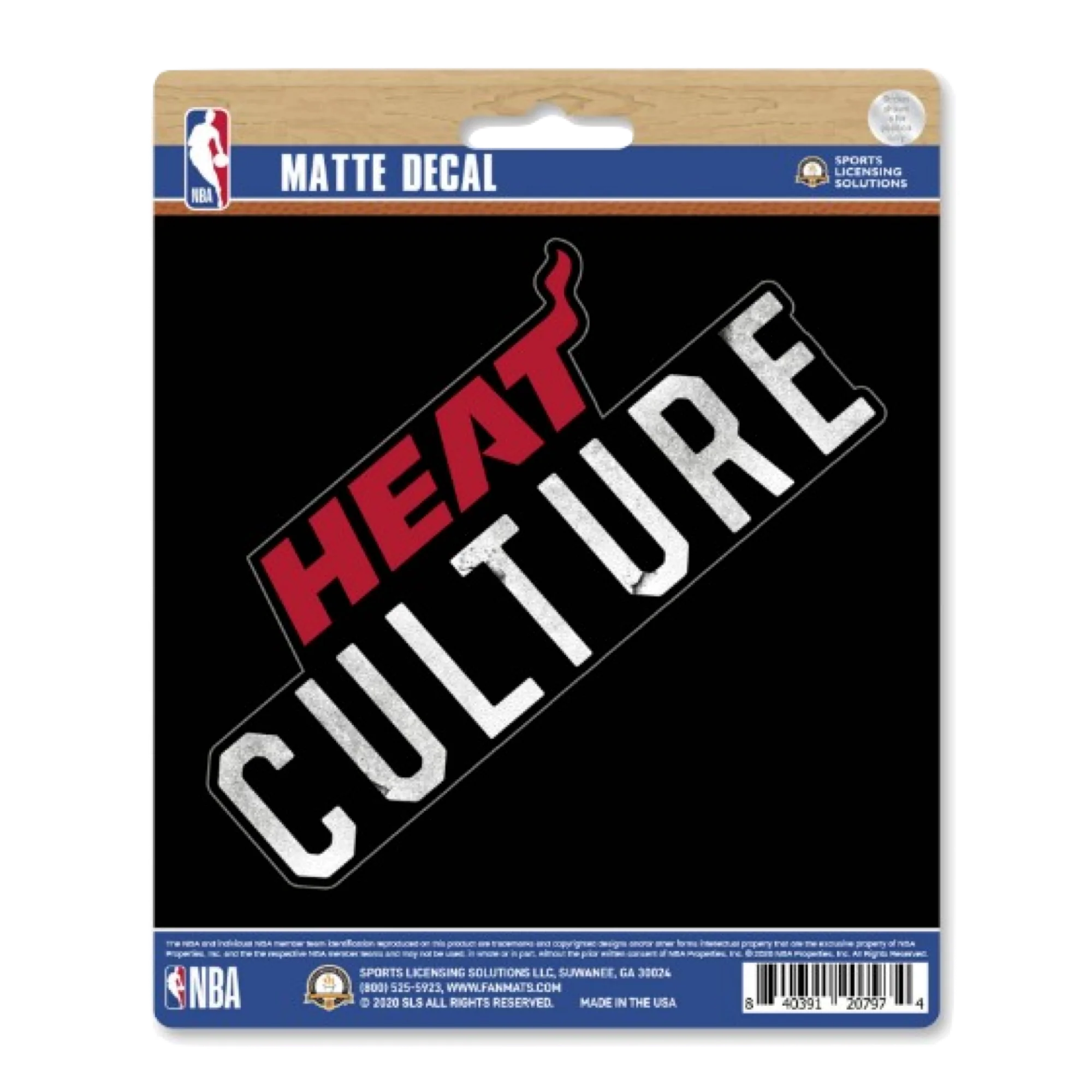 HEAT Culture Matte Decal