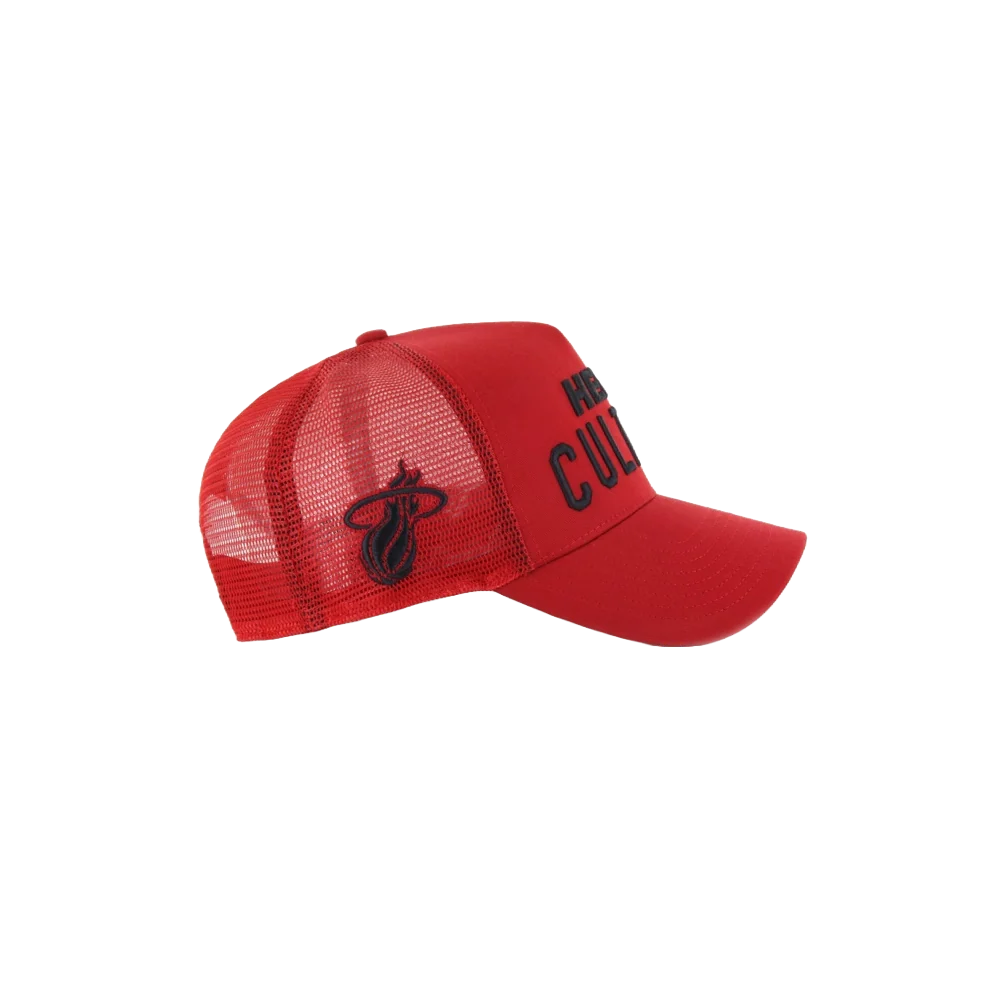 '47 Brand HEAT Culture: Blood Red Offside Snapback - Image 4