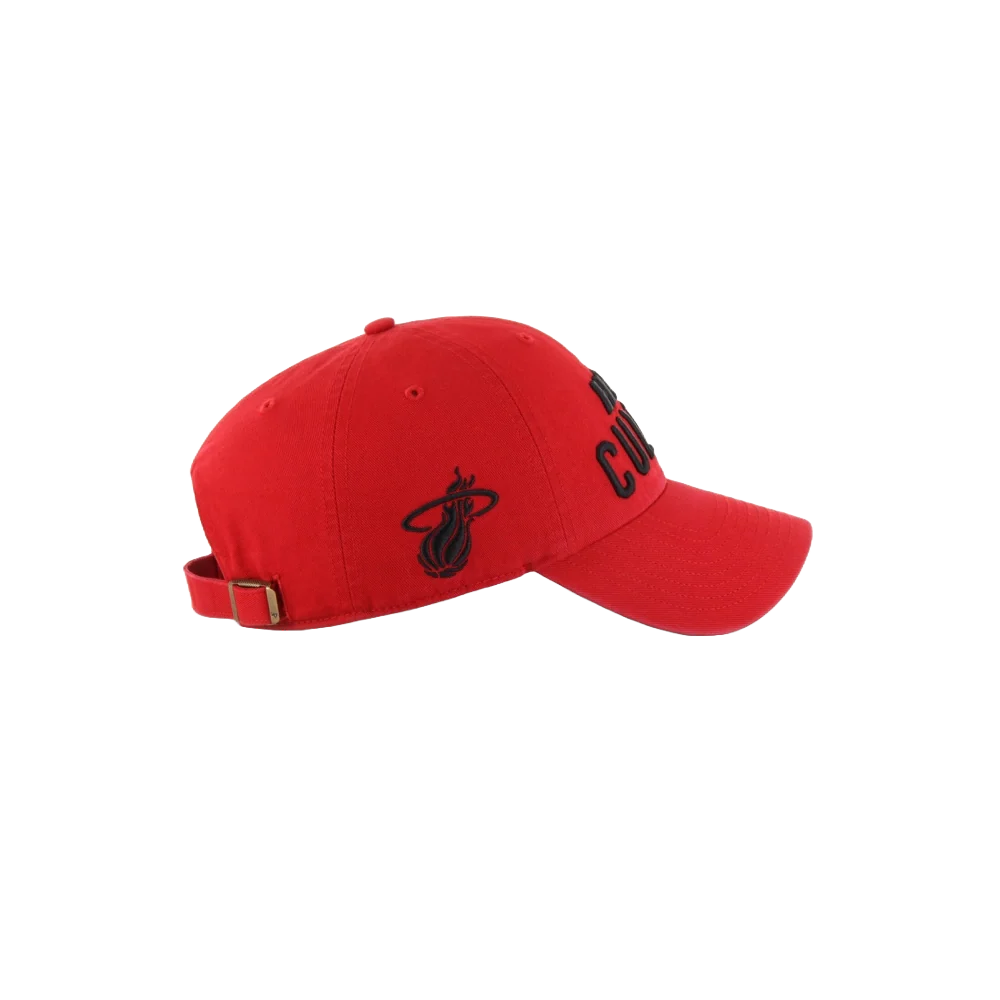 '47 Brand HEAT Culture: Blood Red Cleanup Dad Hat - Image 4