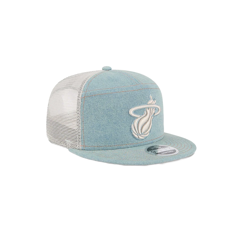 New Era Miami HEAT Denim Snapback - Image 5