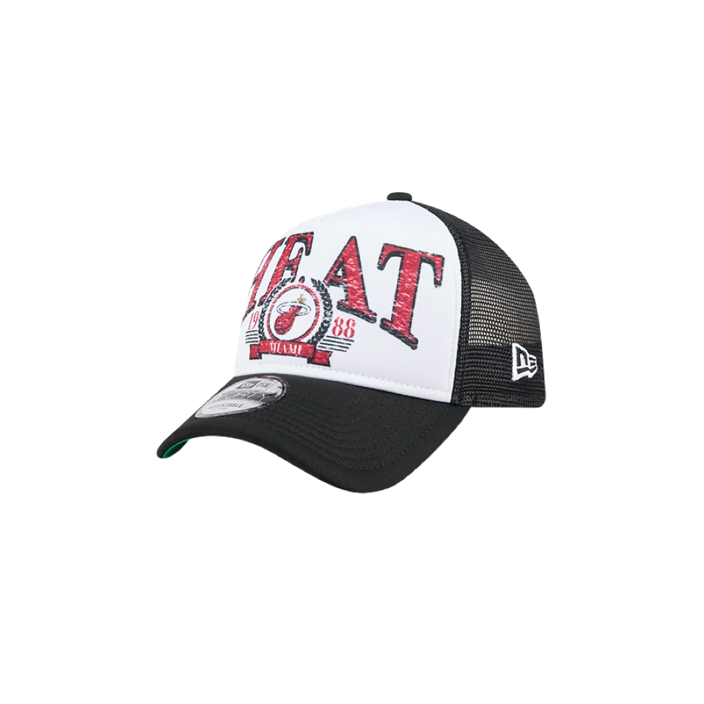 New Era Miami HEAT 1988 Distressed Snapback - Image 3