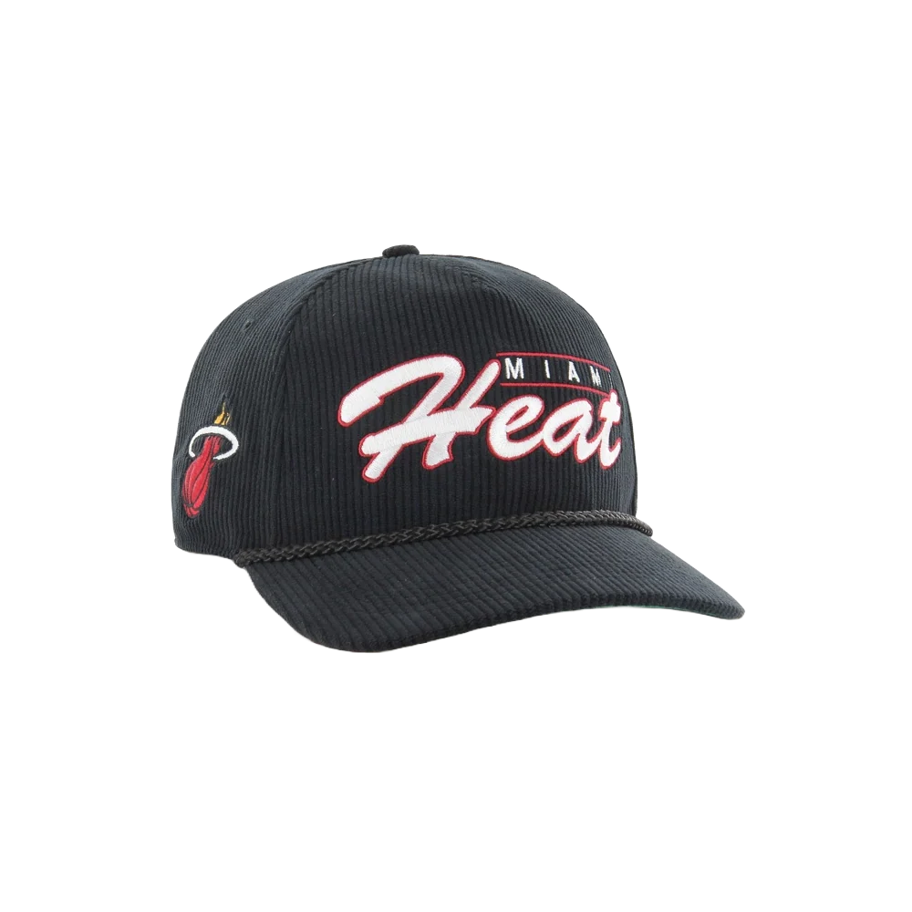 '47 Brand Miami HEAT Doubleheader Hitch Snapback - Image 3