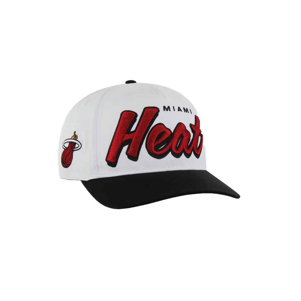 '47 Brand Miami HEAT Drop Shadow Hitch Snapback - Image 3