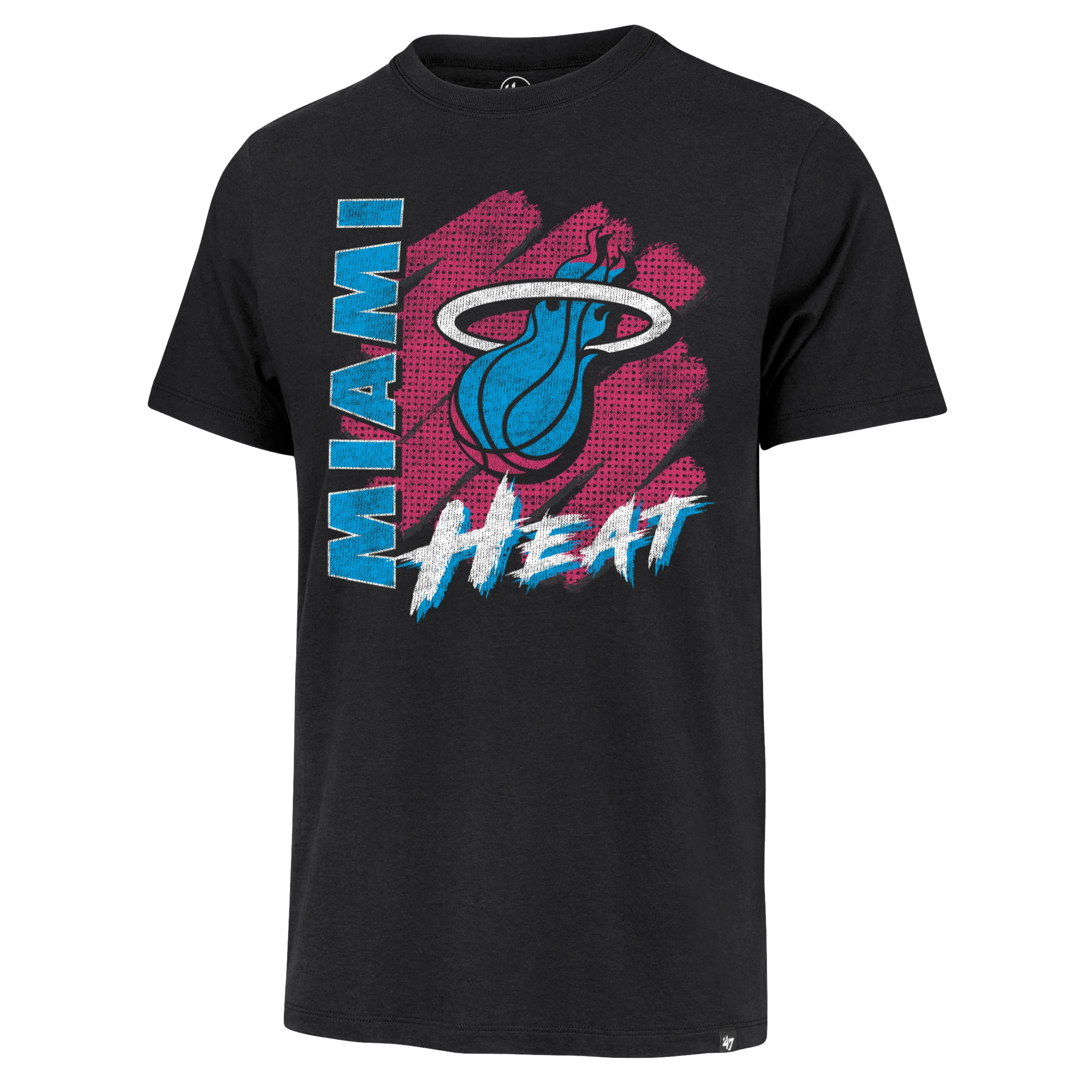'47 Brand Miami HEAT Original Vice Front Row Tee - Image 4