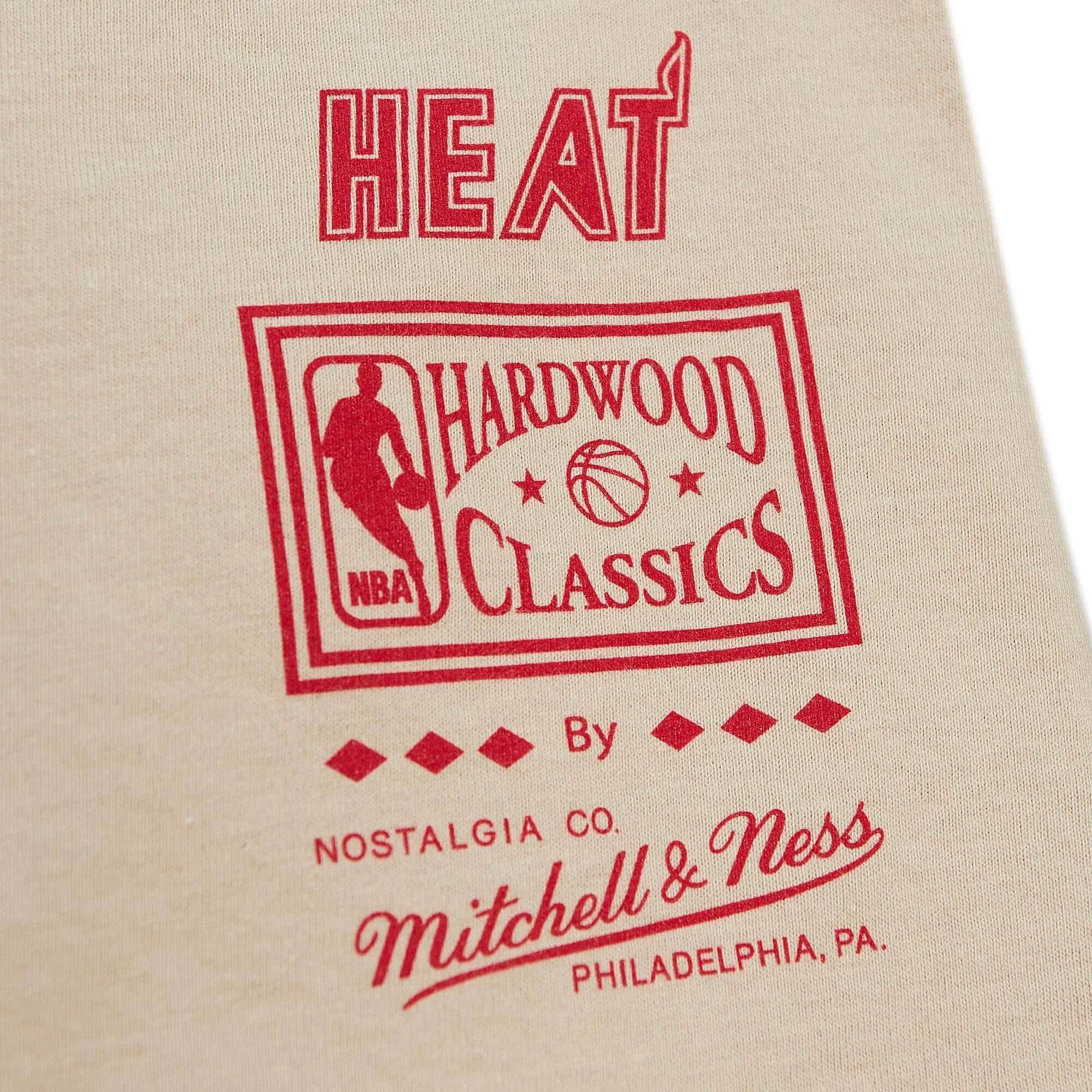 Mitchell & Ness Miami HEAT Game Day Pattern Tee - Image 3