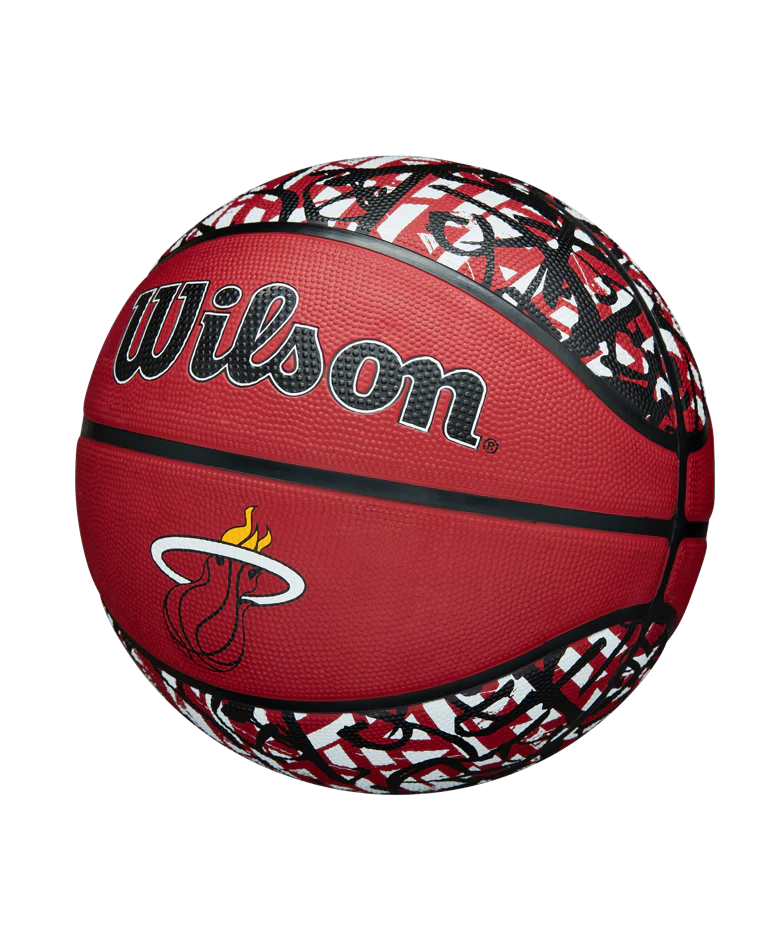Wilson Miami HEAT Graffiti Basketball - Image 3
