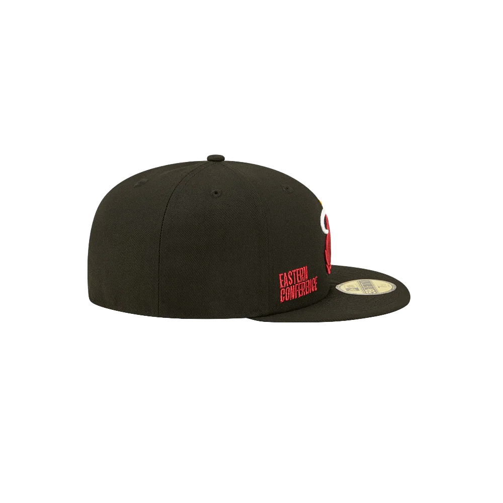 New Era Miami HEAT Identity Fitted Hat - Image 6
