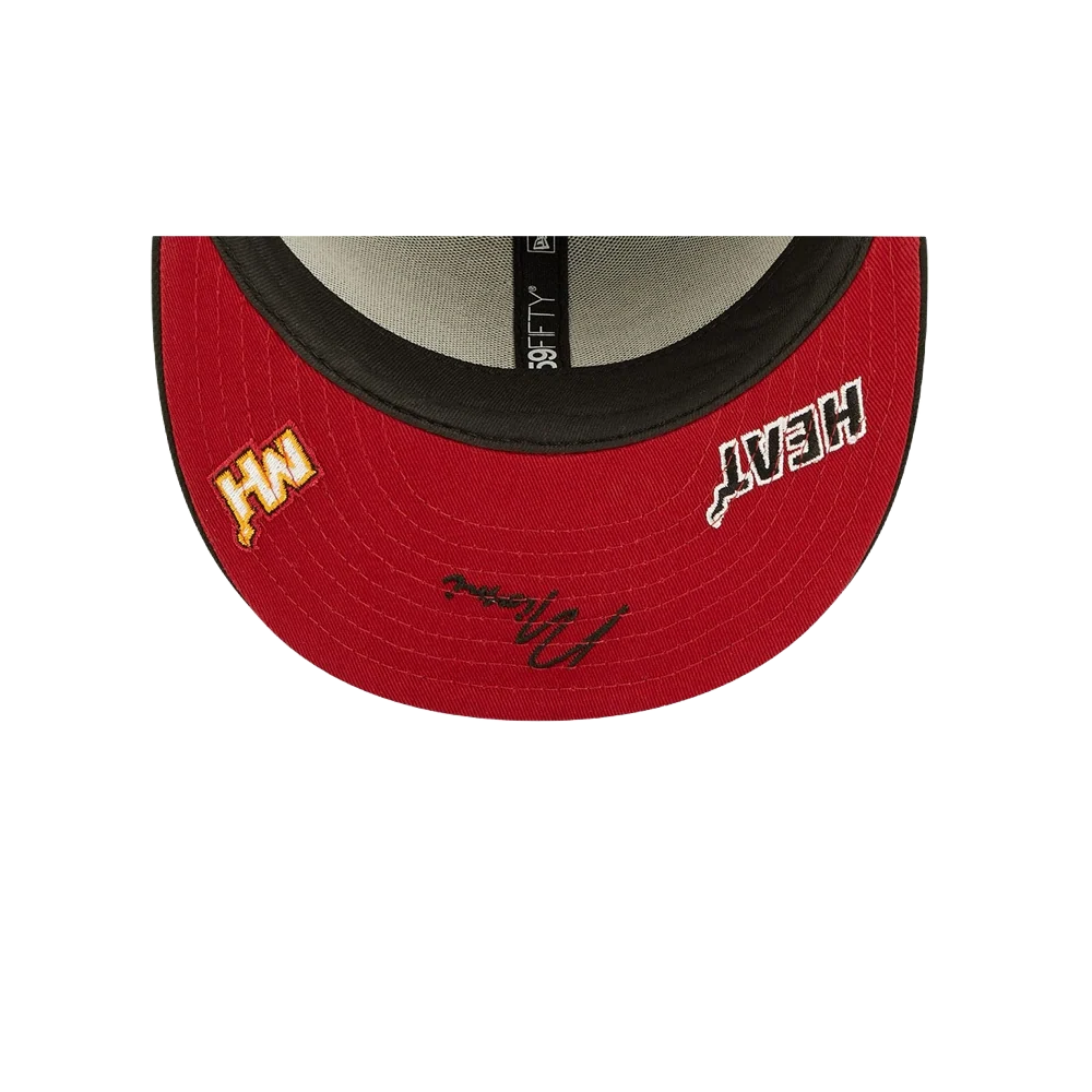 New Era Miami HEAT Identity Fitted Hat - Image 7