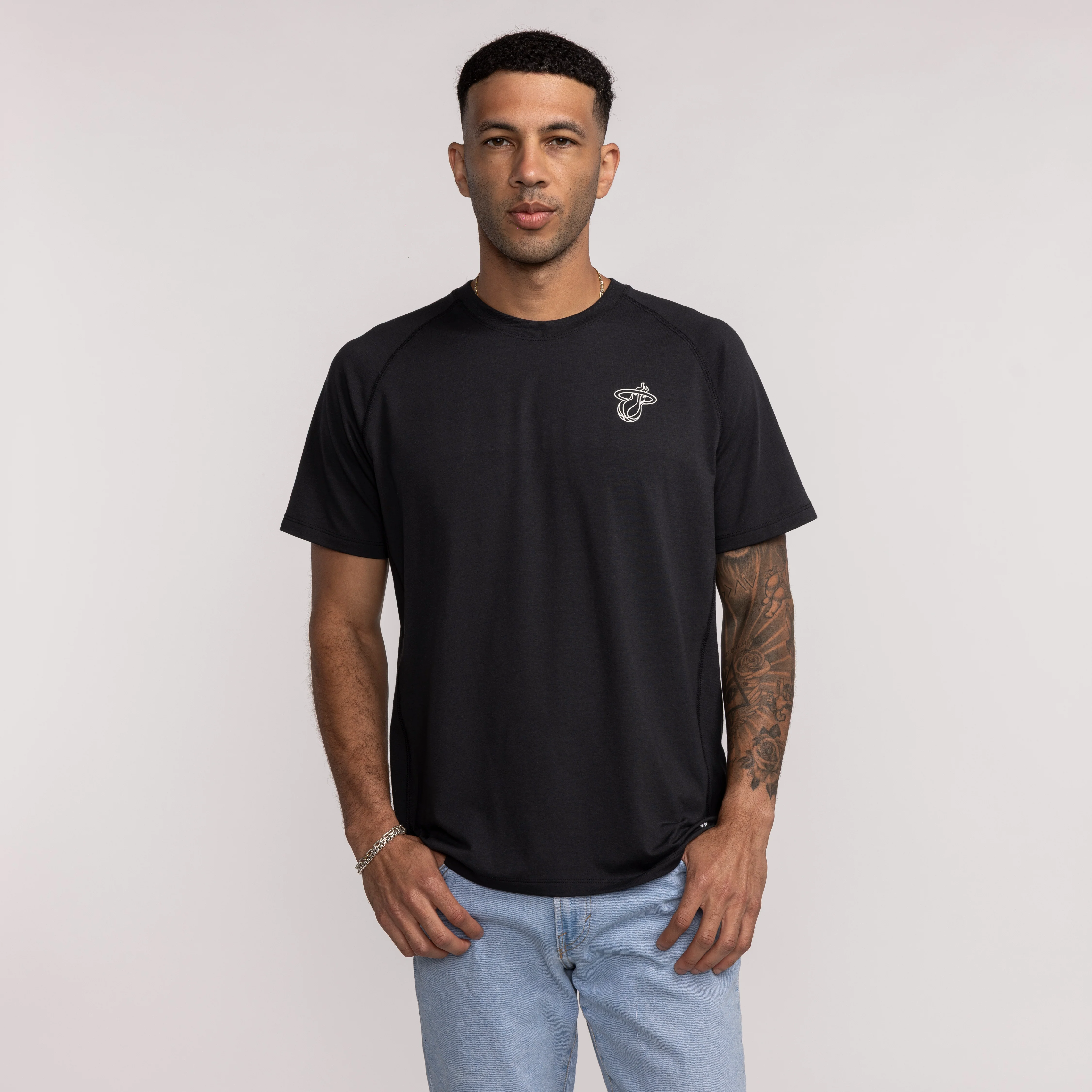'47 Brand Miami HEAT Logo Forward Tee