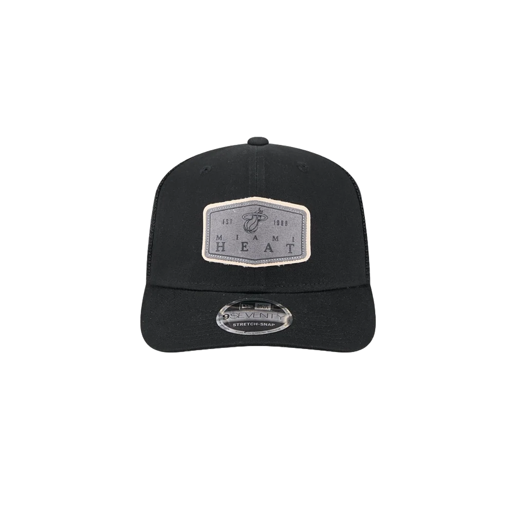 New Era Miami HEAT Labeled Trucker Snapback