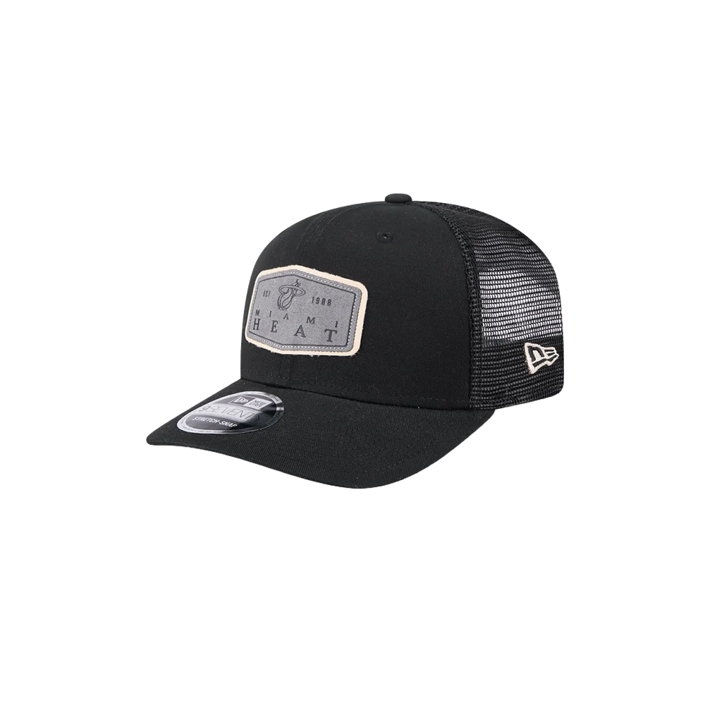 New Era Miami HEAT Labeled Trucker Snapback - Image 3