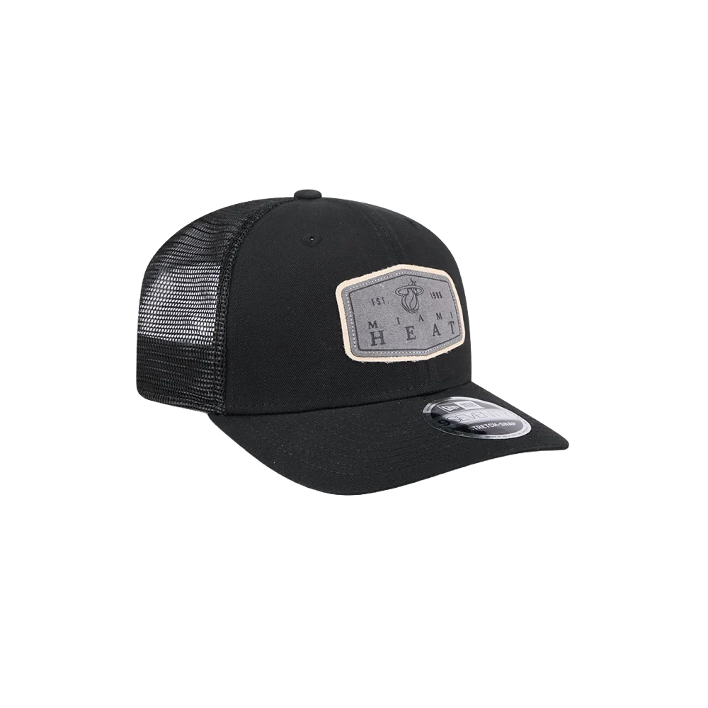 New Era Miami HEAT Labeled Trucker Snapback - Image 5