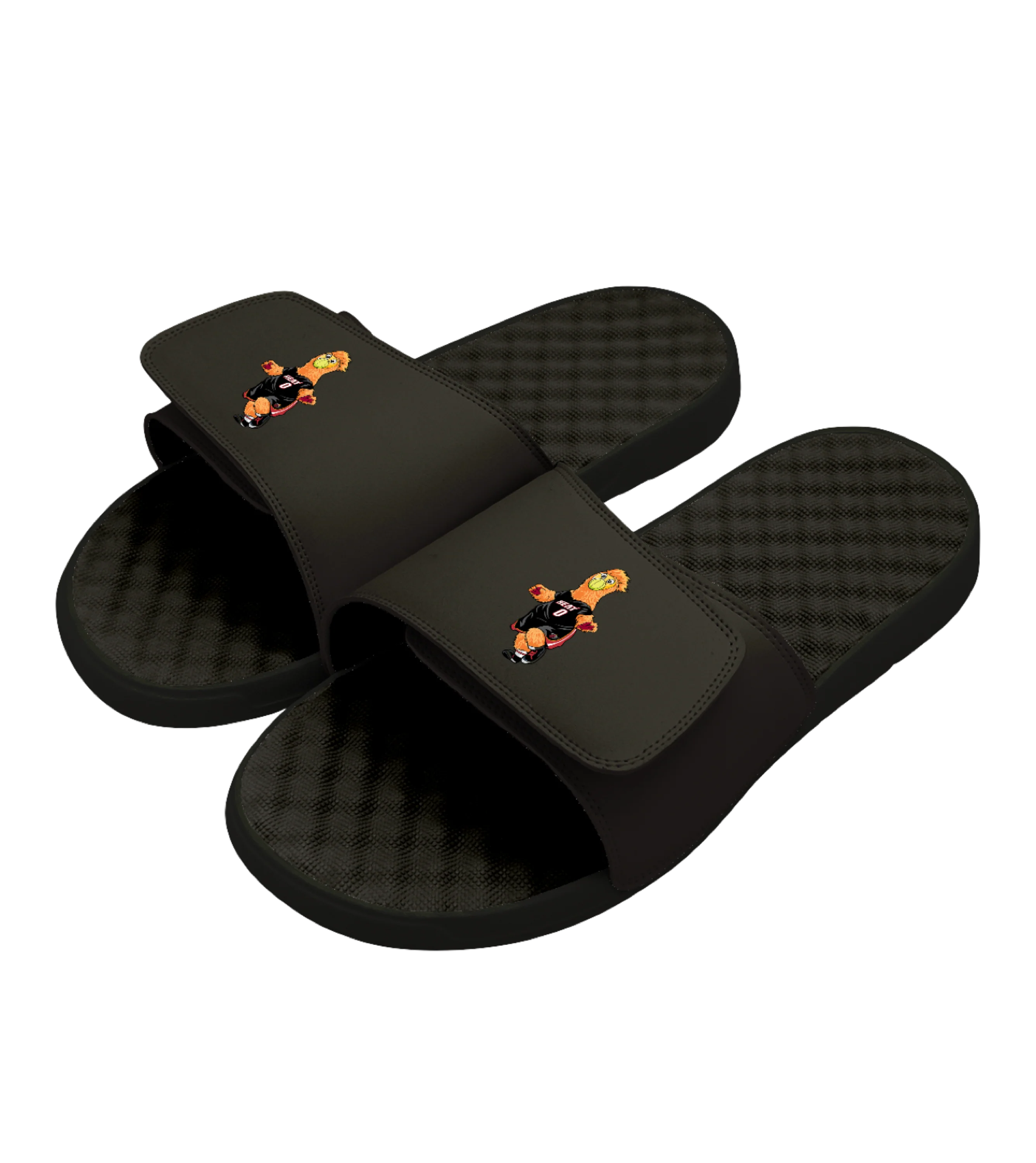 ISlide Miami HEAT Burnie Black Sandals - Image 2