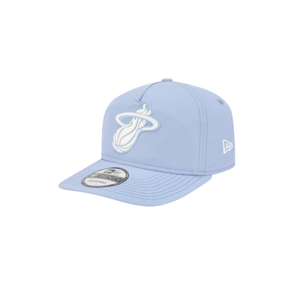 New Era Miami HEAT Nylon Blue Snapback - Image 3
