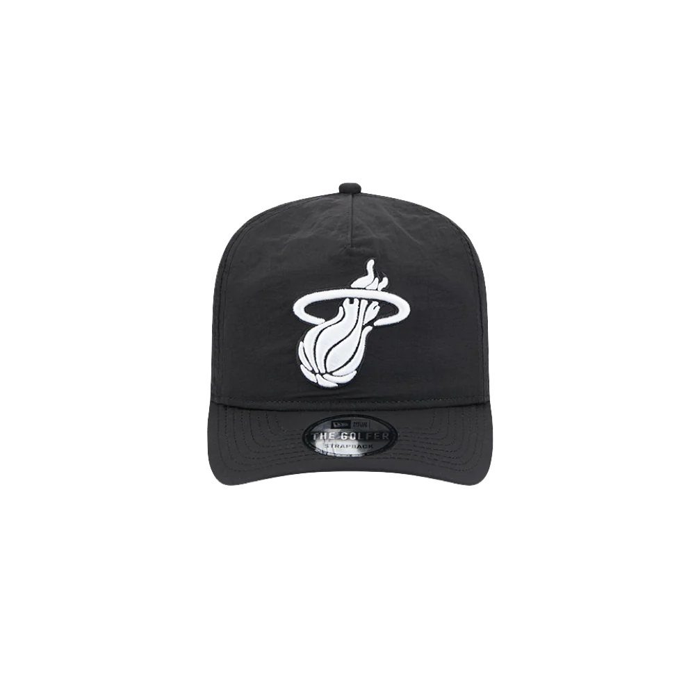 New Era Miami HEAT Nylon Strapback Golfer