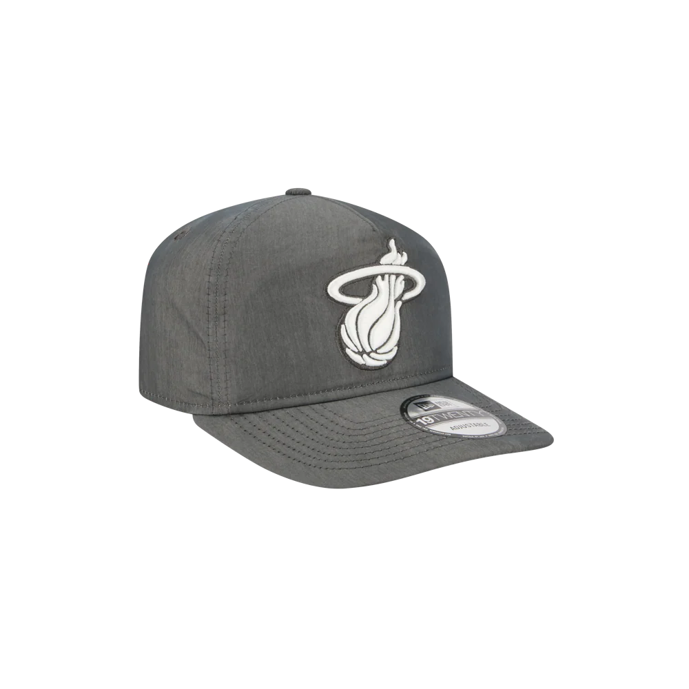 New Era Miami HEAT Nylon Grey Snapback - Image 5