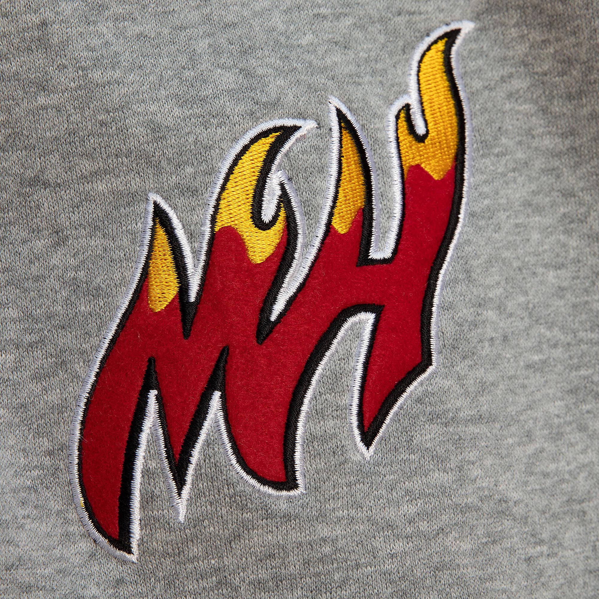 Mitchell and Ness Miami HEAT Origins Fleece Pants - Image 3