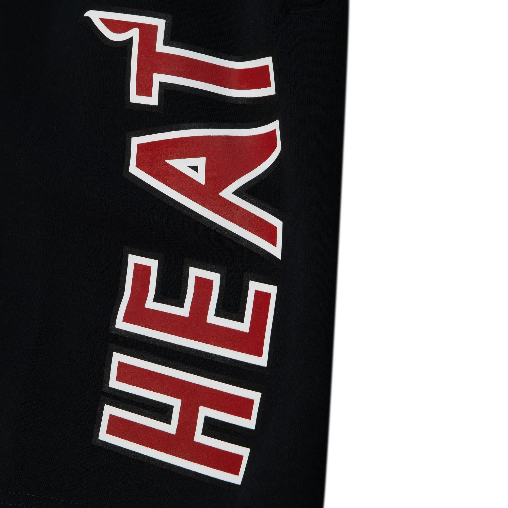Mitchell and Ness Miami HEAT Origins Fleece Shorts - Image 3