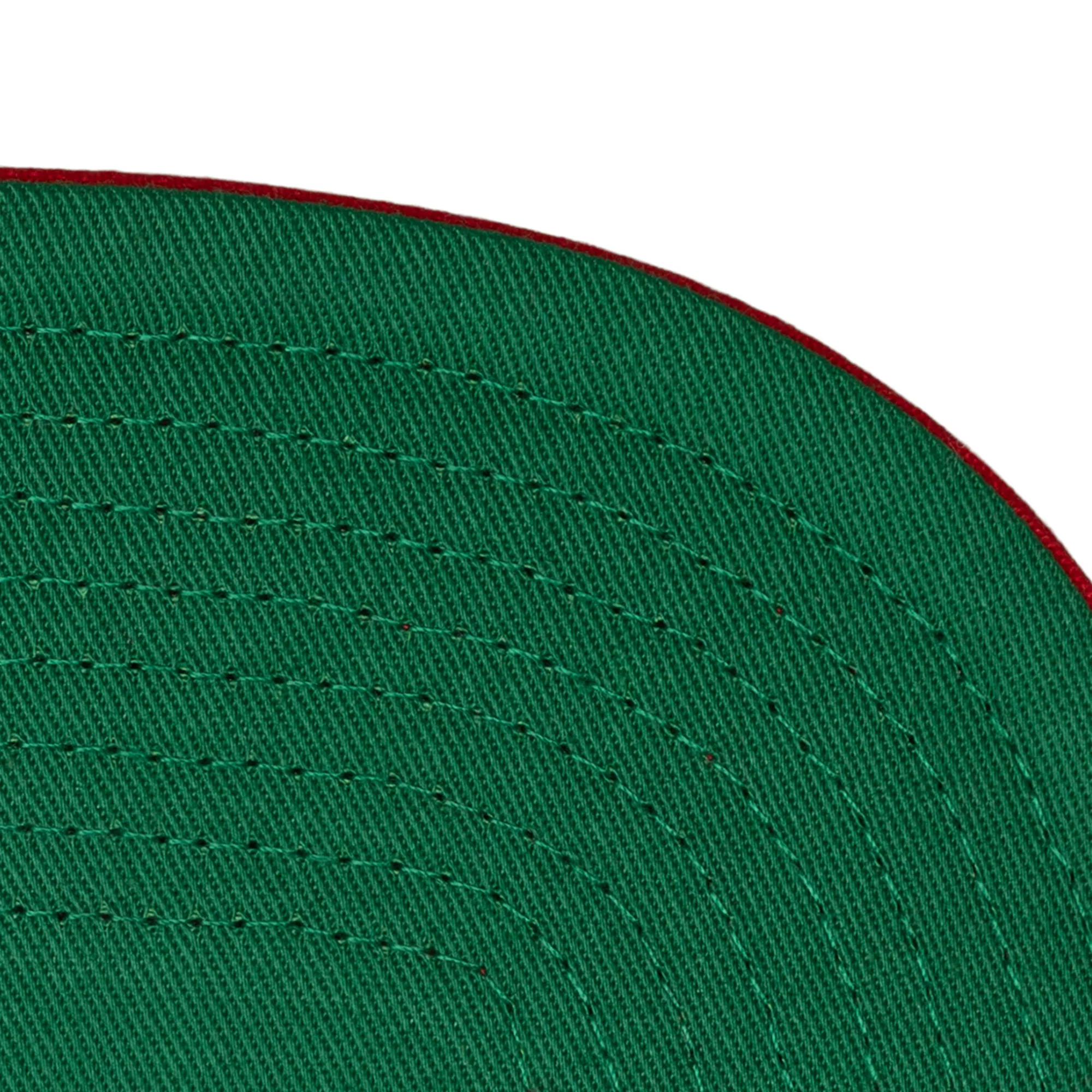Mitchell & Ness Miami HEAT Pinstripe Snapback - Image 4
